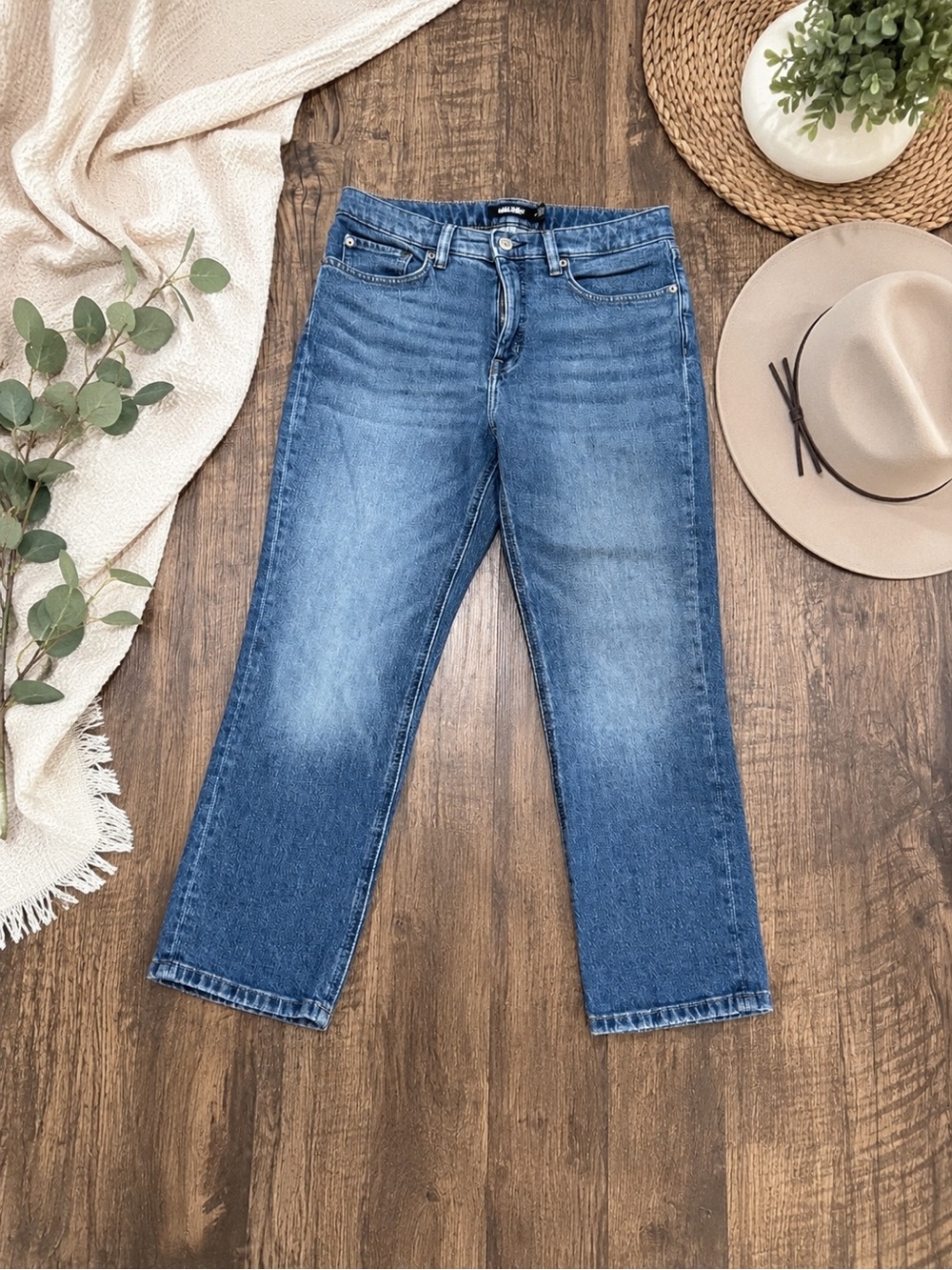 Lauren Ralph Lauren Women’s Straight Leg Jeans Medium Wash Size 8P Petite